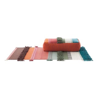 Alexandra Color Down Pouf by Sandra Figuerola For Sale