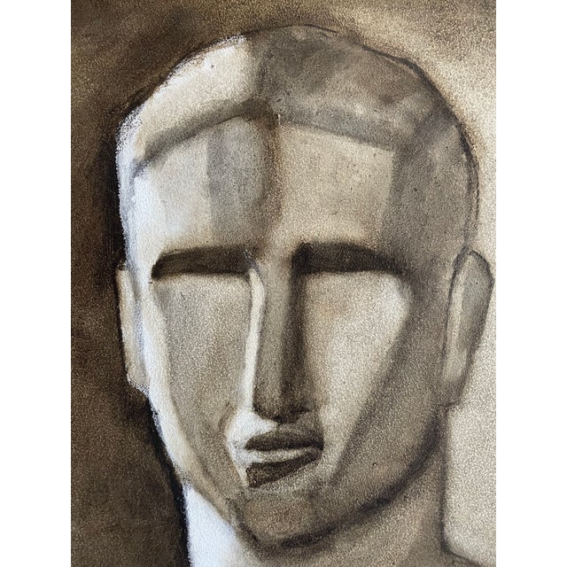 Figurative Vintage Mid Century Cubist Still Life Oil Painting For Sale - Image 3 of 11