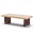 Mid-Century Modern Paul Frankl for Johnson Furniture Mid Century Mahogany and Cork Coffee Table For Sale - Image 3 of 9