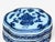 Emperor Xuande Marked Diminutive Lidded Box, Blue and White Porcelain For Sale - Image 9 of 17