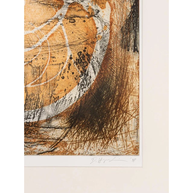 Detlef Hagenbäumer, Heartbeat, 1998, Etching on Thick Paper, Framed For Sale - Image 4 of 11