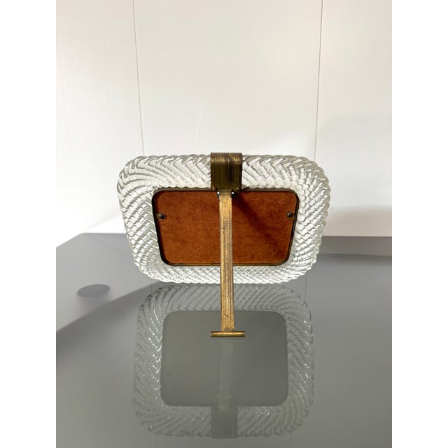 Mid-Century Modern Photo Frame from Barovier & Toso, 1940s For Sale - Image 3 of 8
