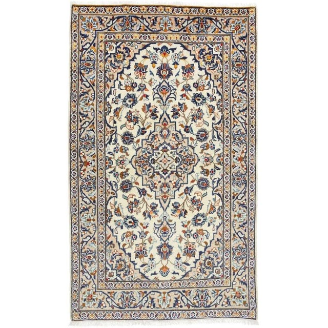 Kashan Rug | Size: 97 x 160 cm | Knot density: approx. 200.000 knots/m² | Material: 100% virgin wool (pile), 100% cotton...