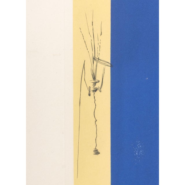 1970s Salvador Dali "Surrealist Crutches" Etching, 1971 For Sale - Image 5 of 10