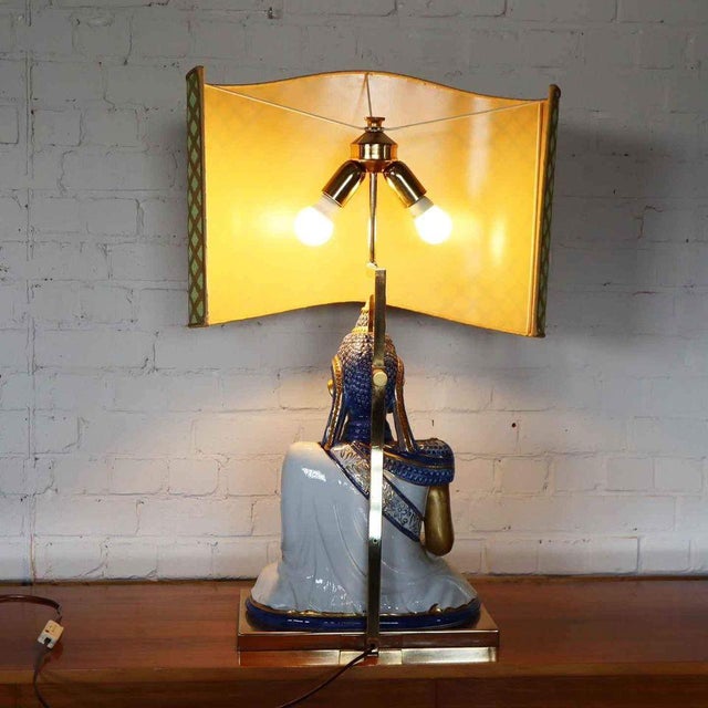 Italian Lamp from Societa Porcellane Artistiche Firenze, 1970s For Sale - Image 6 of 13