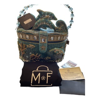 Mary Frances “Crystal Dolphins” Handbag For Sale