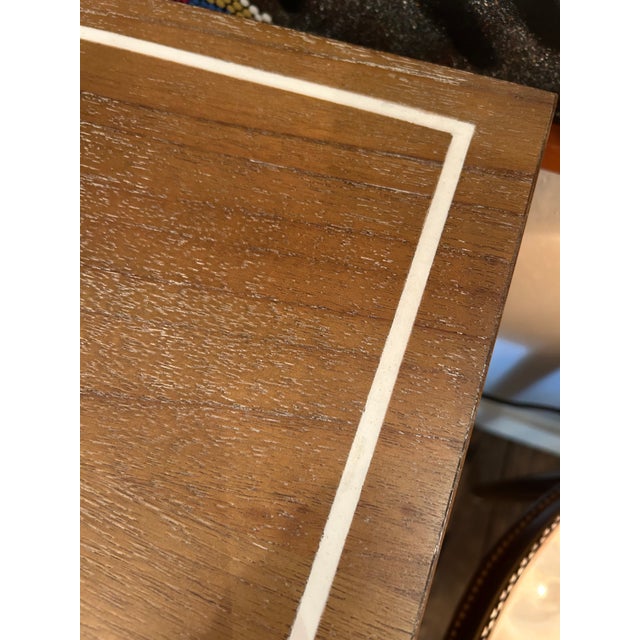 Cerused Wood and Inlaid Geometric Pattern Chest of Drawers For Sale - Image 13 of 13