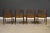 1950s 1950s Niels Moller Danish Teak Dining Chairs - Set of 4 For Sale - Image 5 of 10