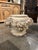 Cream Italian Cast Stone Fruit and Floral Swag Coffee Table Base or Pedestal For Sale - Image 8 of 11