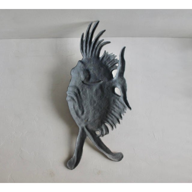 S. Lascoux Brass Finish Large Fish Wall Sculpture Mid-Century Vintage For Sale - Image 10 of 15