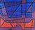 Textile Edgard Pillet, French Post War Geometric Abstract Oil Painting Kinetic Op Art Edgard Pillet, 1991 For Sale - Image 7 of 12