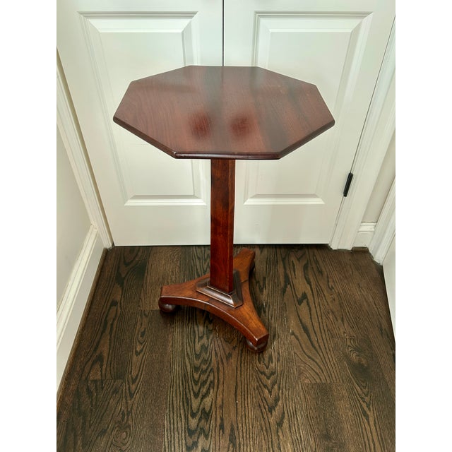 Early 20th Century English Mahogany Wine Table For Sale - Image 4 of 7