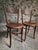 Wood Antique Bistro Chairs in Bentwood by Fischel Austria, 1890s, Set of 2 For Sale - Image 7 of 18