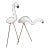 Early Mid-20th Century Coastal Concrete Flamingo Garden Ornaments-Pair For Sale