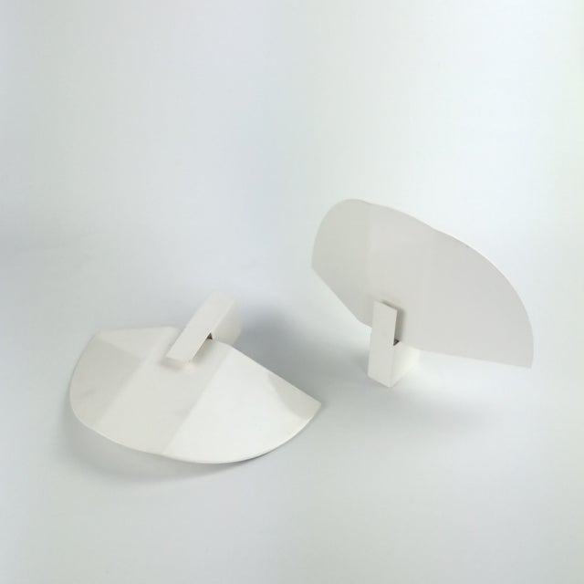 1980s Space Age Wall Lights, 1980, Set of 2 For Sale - Image 5 of 11
