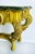 Late 20th Century Italian Marble Top Painted Carved Console Table in Baroque Rococo Style For Sale In Miami - Image 6 of 11