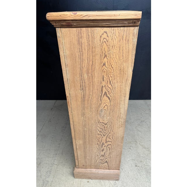 Wood Antique Pine Larder Cabinet, 1880 For Sale - Image 7 of 10