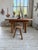 Constructivist Round Pine Table, 1950s For Sale - Image 17 of 18
