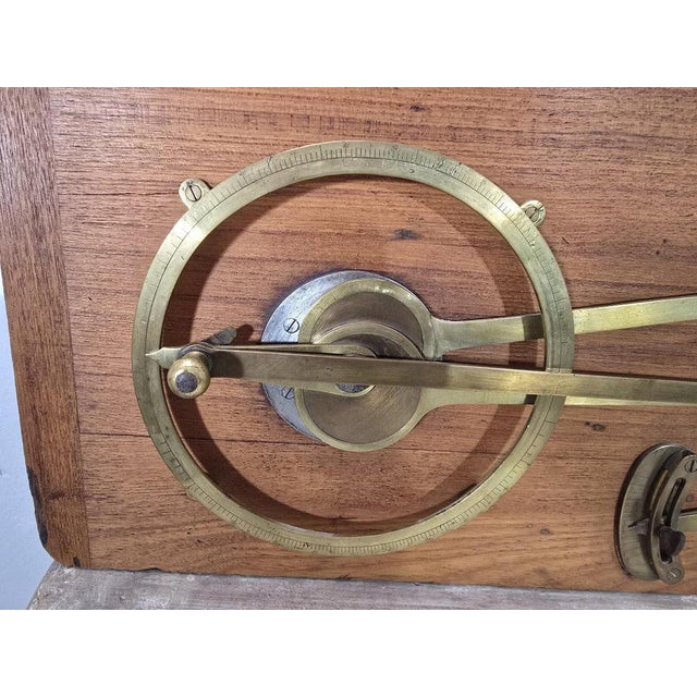 Educational Mechanical Model in Bronze and Wood, 1870 For Sale - Image 3 of 12