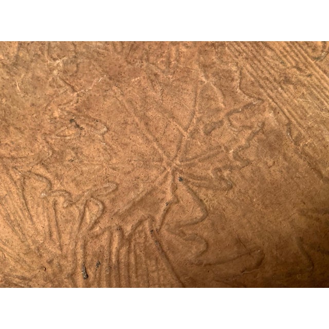 Wall Leather Panel in Cordoba Leather, 19th Century For Sale - Image 13 of 16