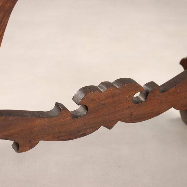 Italian Walnut Coffee Table For Sale - Image 5 of 10