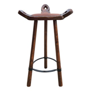 Brutalist Marbella Bar Stool For Sale