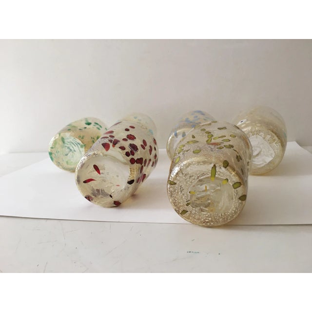 Murano 2000s "Murrisa Murano Glass" Glasses- Set of 6 For Sale - Image 4 of 11