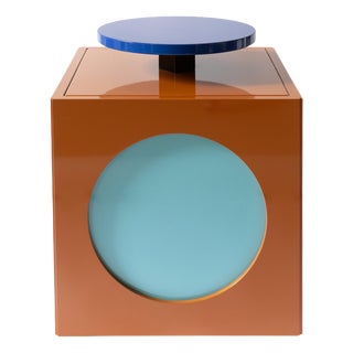Toy Boy Side Table in Glossy Lacquered MDF by Softhouse For Sale