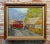 Wilfrid T. Mills-Los Angels Trolley Car at Sierra Madre Station -Oil Painting For Sale - Image 11 of 11
