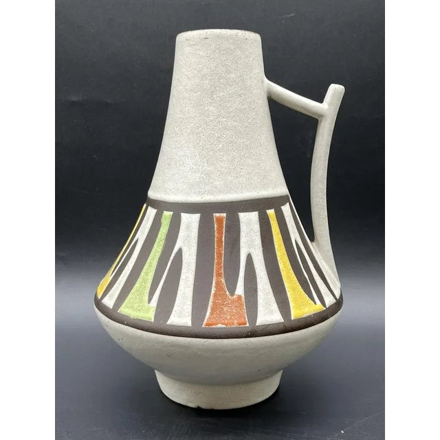 Ceramic Vase with Handle by Egon Klein for Jopeko, 1950s For Sale - Image 13 of 13