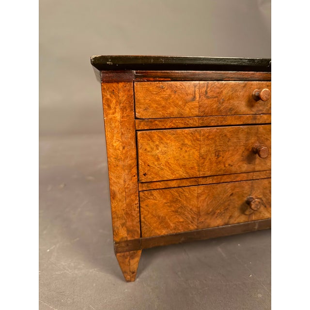 Miniature Directoire Style Apprentice Chest of Drawers, Circa 1837 For Sale - Image 11 of 16