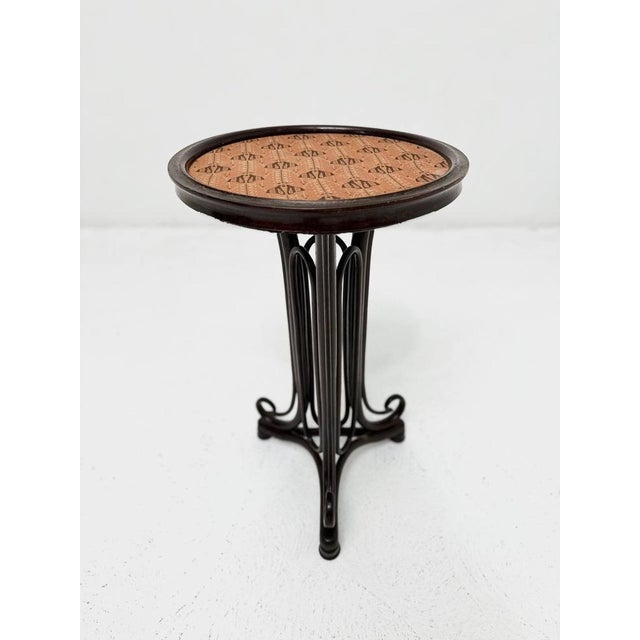 Coffee Table in Stained Mahogany from Gebrüder Thonet, 1904 For Sale - Image 10 of 13