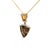 Bellarri Smokey Quartz Citrine Diamond 18k Yellow Gold Pendant Necklace For Sale In Los Angeles - Image 6 of 8