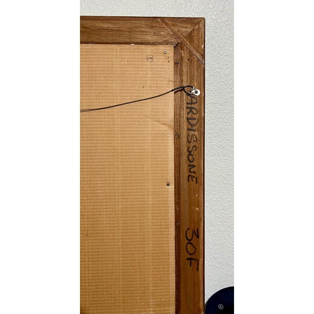 Post Impressionist Gaston Sebire, French Post Impressionist Oil Painting Winter Scene, Seine River Gaston Sebire, c.1960 For Sale - Image 3 of 18