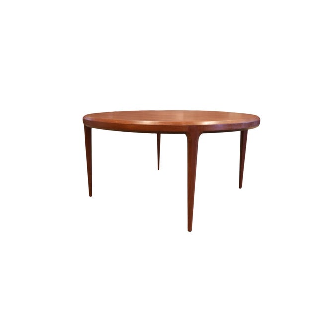 A very elegant and stylish teak coffee table, designed by johannes andersen for c.f. Christensen in silkeborg, denmark,...
