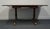 Duncan Phyfe Craddock Furniture Solid Mahogany Traditional Duncan Phyfe Style 70" Drop Leaf Pedestal Dining Table W. Self Storing Leaf For Sale - Image 4 of 12