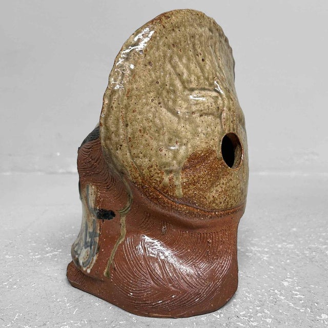 Japanese Decorative Tanuki Statue, 1970s For Sale - Image 9 of 13