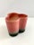 Ceramic Pink and Green Planter Pot 1950s Hull Pottery Cachepot Ombre For Sale - Image 7 of 12