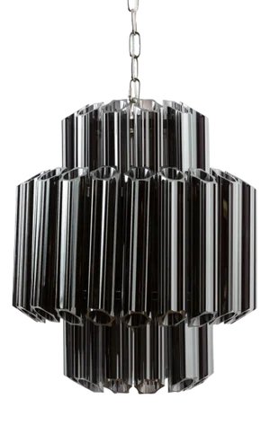 Smoked Mirror Piccolo Palermo Chandelier from Pure White Lines