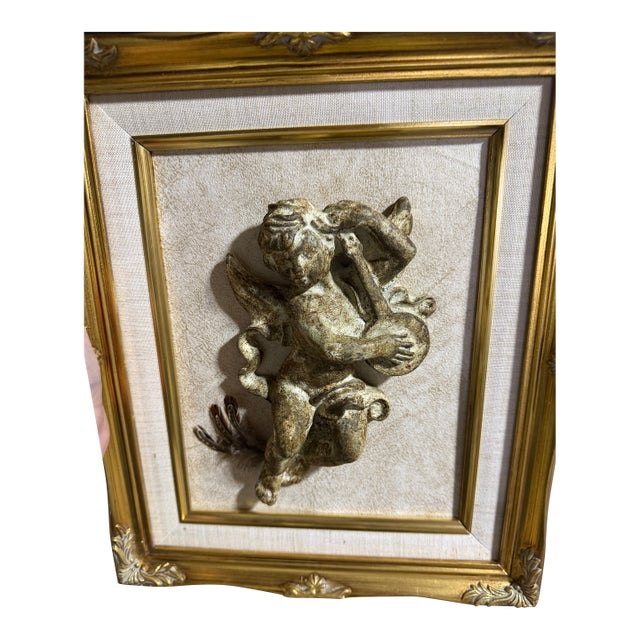 Celestial Meets the Sea Cherub Series Sculptures For Sale