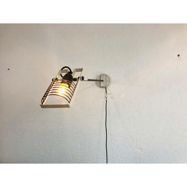 Artemide Sintesi Wall Lamp by Ernesto Gismondi for Artemide, Italy, 1970s For Sale - Image 4 of 11