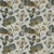 Harlequin Kienze Fabric in Marine/Zest - a Sample For Sale