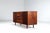 Metal Scandinavian Sideboard in Rosewood with Tambour Doors, Denmark, 1960 For Sale - Image 7 of 18