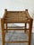 Wood Oak Stool With Woven Cord Seat Rustic Scandinavian Vintage Mid-Century Modern 1970s For Sale - Image 7 of 10