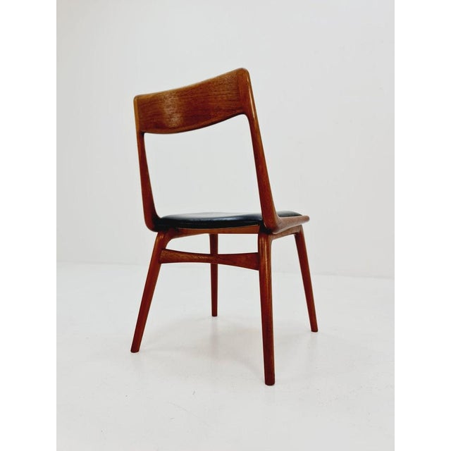 Danish Teak Dining Chair by Alferd Christensen for Slagelse, 1950s For Sale - Image 6 of 11