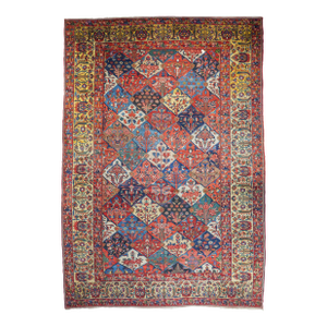 1930s Vintage Bakhtiari Rug 12'10'' X 18'8''