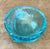 Murano Italian Mid-Century Modern Murano Blue Glass Bowl For Sale - Image 4 of 18
