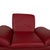 Red Leather Armchair in Red with Manual Function by Koinor Rossini For Sale - Image 8 of 17