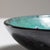 1970s Italy Teal Ceramic Serving Bowl For Sale - Image 14 of 15