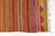 1950s 1950s Red, Yellow & Grey Wool Rug For Sale - Image 5 of 10